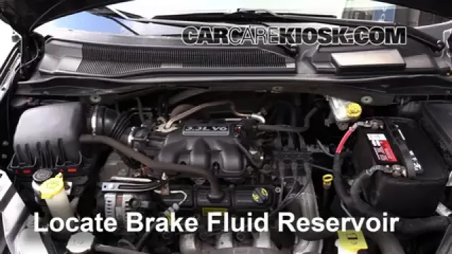 2010 Dodge Grand Caravan SE 3.3L V6 FlexFuel Brake Fluid Add Fluid